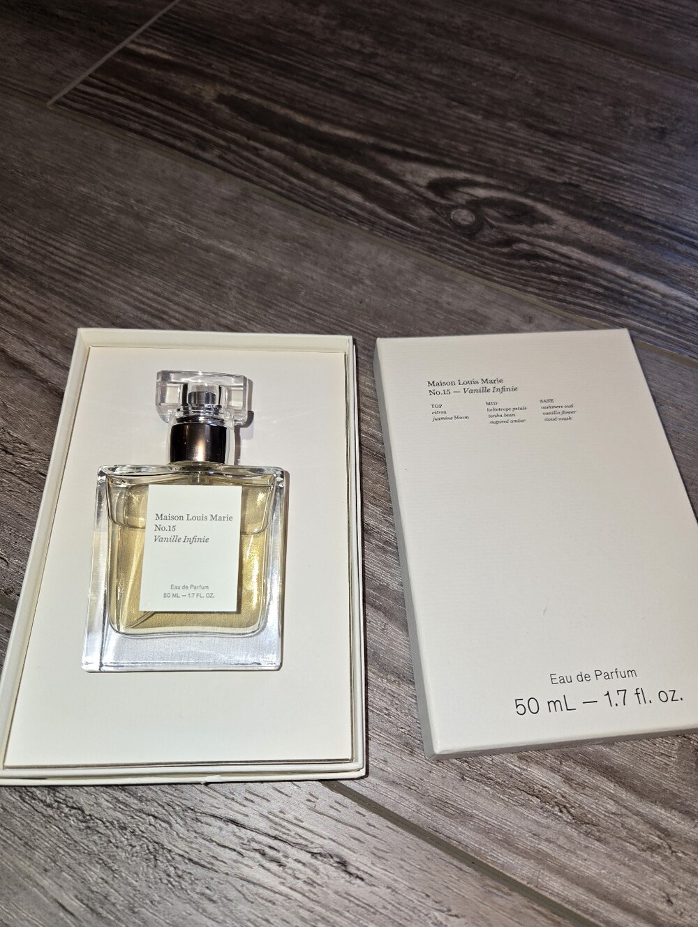 No.15 Vanille Infinie Eau de Parfum - Cream 50ml